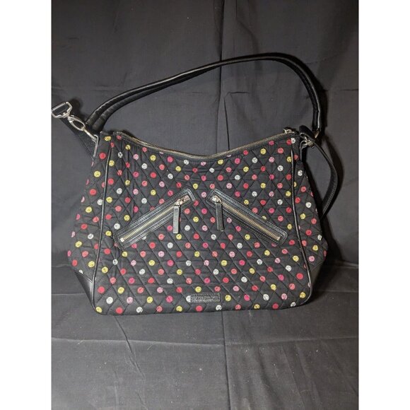 Vera Bradley Havana Dots Large Vivian Hobo Shoulder‎ Women’s Handbag - Picture 1 of 5